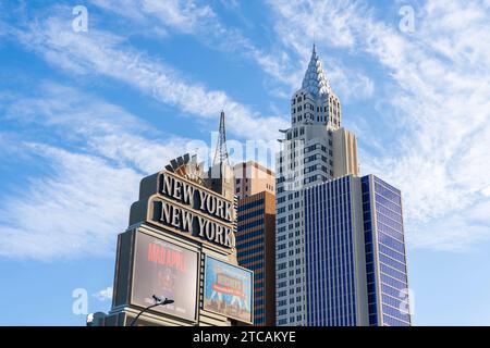New York-New York Hotel and Casino in Las Vegas, NV, USA Stockfoto