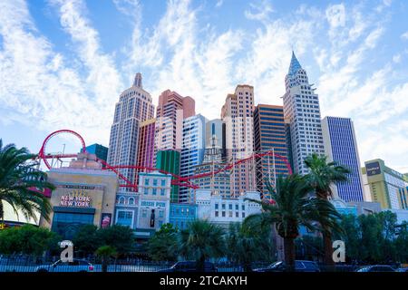 New York-New York Hotel and Casino in Las Vegas, NV, USA Stockfoto