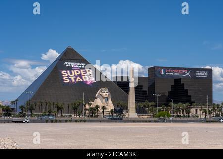 Luxor Hotel and Casino am Las Vegas Strip in Las Vegas, Nevada, USA Stockfoto