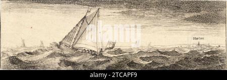 Wenceslas Hollar - Haarlem (Bundesstaat 1). Stockfoto