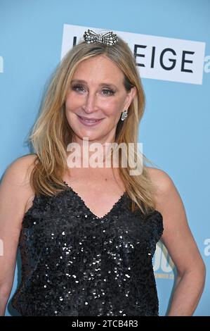 Am 11. Dezember 2023 nimmt Sonja Morgan an der „Anywhere but You“-Weltpremiere im AMC Lincoln Square Theatre in New York, New York, USA, Teil. Robin Platzer/ Twin Images/ Credit: SIPA USA/Alamy Live News Stockfoto