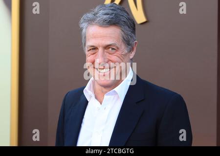 Dezember 2023, Los Angeles, Kalifornien, USA: LOS ANGELES, CA - 10. Dezember 2023: Hugh Grant bei der Los Angeles Premiere von Warner Bros Wonka im Regency Village Theatre (Foto: © Nina Prommer/ZUMA Press Wire) NUR REDAKTIONELLE VERWENDUNG! Nicht für kommerzielle ZWECKE! Stockfoto