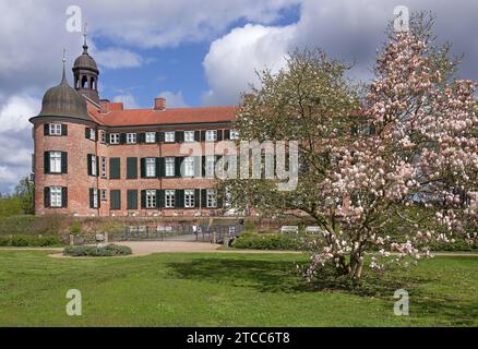 Schloss Eutin, Eutiner Schloss, ein Backsteinbau aus dem 13. Jahrhundert. Schleswig Holstein, Deutschland Stockfoto