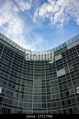 A picture of the Le Berlaymont building (Brussels) Stock Photo