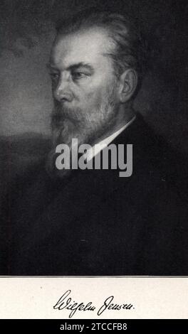 Wilhelm Jensen 1906 (zugeschnitten). Stockfoto