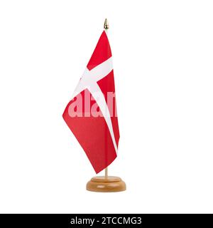 Dänemark Flagge Stockfoto