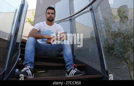 Madrid 24.07.2014/// Interview mit Jesus Castro, Protagonist des Films El Niño Foto..Jaime Garcia....Archdc....im Bild. Quelle: Album / Archivo ABC / Jaime García Stockfoto