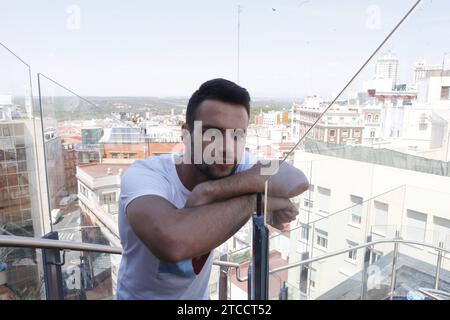 Madrid 24.07.2014/// Interview mit Jesus Castro, Protagonist des Films El Niño Foto..Jaime Garcia....Archdc....im Bild. Quelle: Album / Archivo ABC / Jaime García Stockfoto