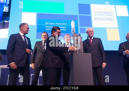 Madrid, 21.10.2015. Kongress der Europäischen Volkspartei. Quelle: Album / Archivo ABC / Ángel de Antonio Stockfoto