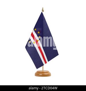 Flagge von Kap Verde Stockfoto