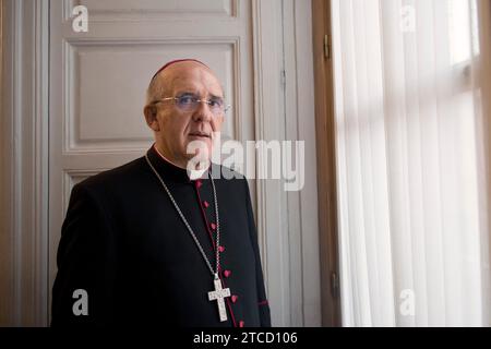 Madrid, 10.12.2016. Interview mit dem Erzbischof von Madrid Carlso Osoro nach seiner Ernennung zum Kardinal. Foto: Maya Balanya ARCHDC. Quelle: Album / Archivo ABC / Maya Balanya Stockfoto