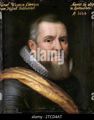 Willem Lodewijk van Nassau 1560-1620. Stockfoto