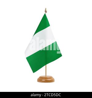 Nigeria-Flagge Stockfoto