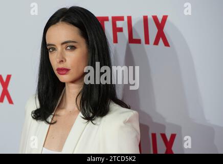 Madrid, 20.10.2015. Präsentation im Schlachthof Netflix. Abgebildet ist Krysten Ritter. Foto: De San Bernardo ARCHDC. Quelle: Album / Archivo ABC / Eduardo San Bernardo Stockfoto