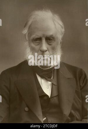 William Cavendish, 7. Duke of Devonshire von Barraud, 1880er Jahre. Stockfoto