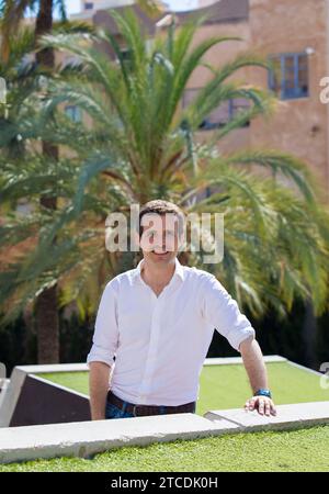 Alicante, 22.06.2018. Pablo Casado, Stellvertreter der Cortes Genrales für Ávila und Stellvertretender Generalsekretär für Kommunikation der PP. Kandidat für den Vorsitz der Volkspartei. Foto: Juan Carlos Soler. ARCHRDC. Quelle: Album / Archivo ABC / Juan Carlos Soler Stockfoto