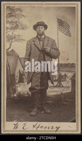 William E. Henry, Supervisor, Konst. Corp., US-Mil. Rds., Alex. Stockfoto