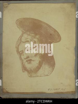 William Henry Fox Talbot (Britisch - (Kopf eines unbekannten Heiligen) Stockfoto