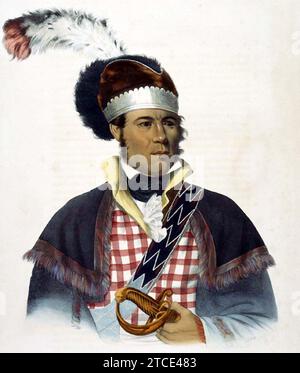 William McIntosh von Charles Bird King. Stockfoto