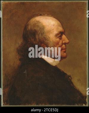 William Morris Hunt - Jean Louis Rodolphe Agassiz (1807-1873) Stockfoto