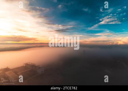 Sonnenaufgang In Genting Highlands Stockfoto