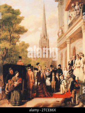 William Powell Frith - Zum Guten, Zum Schlechten. Stockfoto