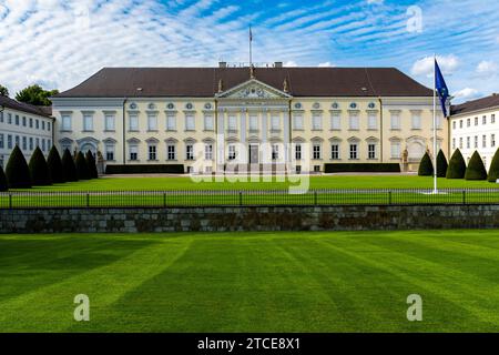 Berlin, Deutschland. Schloss Bellevue, Sitz der deutschen Präsidentschaft. Stockfoto