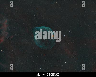 SH2 308, der Dolphin Head Nebula Stockfoto