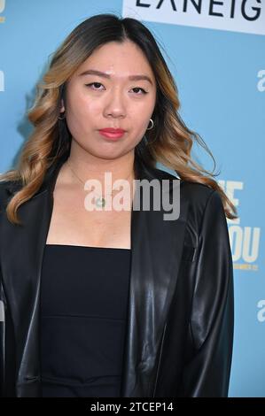 Shirley Yeung nimmt am 11. Dezember 2023 an der „Anybody but You“-Weltpremiere im AMC Lincoln Square Theatre in New York, New York, USA Teil. Robin Platzer/Twin Images/SIPA USA Stockfoto