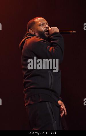 LONDON, ENGLAND - 11. DEZEMBER: Obie Trice tritt am 11. Dezember 2023 in der O2 Arena in Greenwich auf. CAP/MAR © MAR/Capital Pictures/MediaPunch *** NUR USA*** Stockfoto