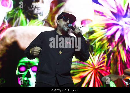 LONDON, ENGLAND - 11. DEZEMBER: B-Real (Louis Freese) von „Cypress Hill“ trat am 11. Dezember 2023 in der O2 Arena, Greenwich in London, England, UK auf.CAP/MAR © MAR/Capital Pictures/MediaPunch *** NUR USA*** Stockfoto