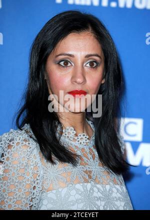 Manjinder Virk nimmt an den 24. British Independent Film Awards (BIFA) am Old Billingsgate in London Teil. (Foto: Fred Duval / SOPA Images/SIPA USA) Stockfoto