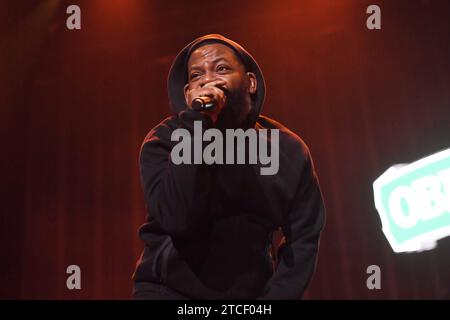 LONDON, ENGLAND - 11. DEZEMBER: Obie Trice tritt am 11. Dezember 2023 in der O2 Arena in Greenwich auf. CAP/MAR MAR/Capital Pictures/MediaPunch *** NUR USA*** Copyright: XCapitalxPicturesx/xMediaPunchx Stockfoto