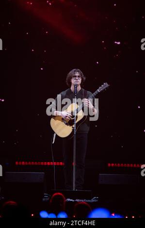 Washington, DC, USA. Dezember 2023. WASHINGTON, DC - 11. DEZEMBER: David Kushner trat am 11. Dezember 2023 auf der Bühne während des iHeartRadio Hot 99 Jingle Ball 2023 in der Capital One Arena auf. Foto: Victoria Ford/imageSPACE Credit: Imagespace/Alamy Live News Stockfoto