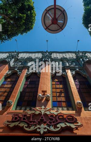 Das Belasco Hotel in Los Angeles, USA. Stockfoto