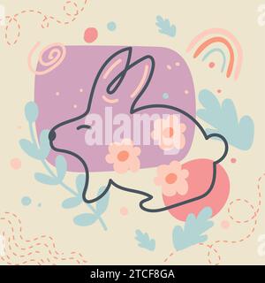 Farbiger handgezeichneter Hintergrund Vektor Stock Vektor