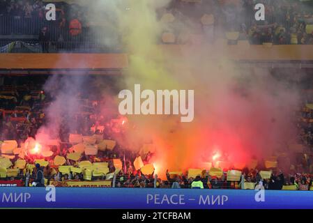 Frankreich. Dezember 2023. © PHOTOPQR/VOIX DU NORD/Maillard ; 12/12/2023 ; NO DAM Football ligue des Champions le 12/2023, Lens contre sevilla au stade bollaert Journee 6. FOTO LUDOVIC MAILLARD LA VOIX DU NORD Credit: MAXPPP/Alamy Live News Stockfoto