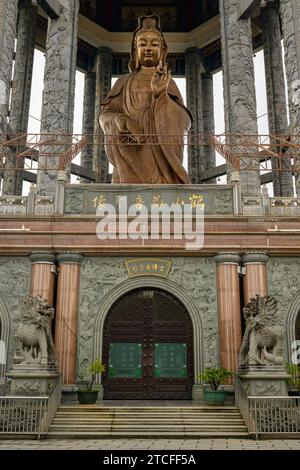 Göttin Kuan Yim im Kek Lok Si Tempel, Penang, Malaysia Stockfoto