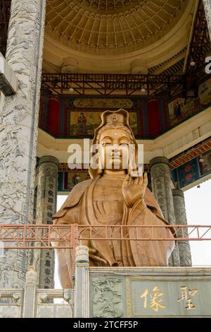 Göttin Kuan Yim im Kek Lok Si Tempel, Penang, Malaysia Stockfoto