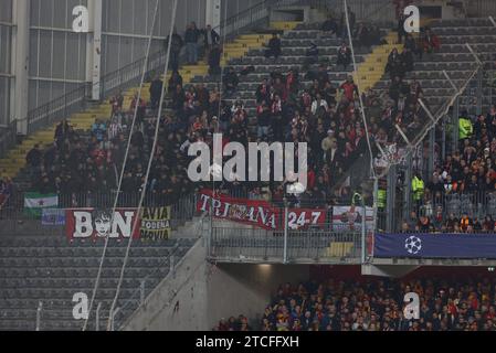 Frankreich. Dezember 2023. © PHOTOPQR/VOIX DU NORD/Maillard ; 12/12/2023 ; NO DAM Football ligue des Champions le 12/2023, Lens contre sevilla au stade bollaert Journee 6. FOTO LUDOVIC MAILLARD LA VOIX DU NORD Credit: MAXPPP/Alamy Live News Stockfoto