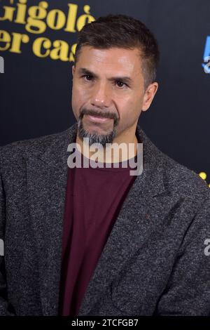 Rom, Italien. Dezember 2023. ROM, ITALIEN - 12. DEZEMBER: Eros Puglielli nimmt Gigolò am 12. Dezember 2023 im Cinema Quattro Fontane in Rom Teil. Quelle: dpa/Alamy Live News Stockfoto