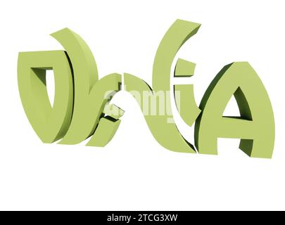 Logo Symbol 3D Namensaufschrift Olivia, geeignet für Kleidung, Schmuck Halsketten, Geburtstagsgeschenke, Verlobungen, Hochzeiten Stockfoto