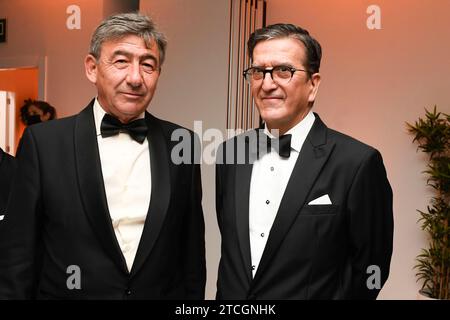 Madrid, 22.06.2021. Die Könige von Spanien, Don Felipe und Doña Letizia, verleihen den Cavia-, Luca de Tena- und Mingote-Preis. Javier Cercas, José María Carrascal und Ricardo sind die Gewinner. Foto: De San Bernardo. ARCHDC. Quelle: Album / Archivo ABC / Eduardo San Bernardo Stockfoto