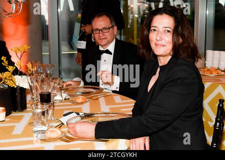 Madrid, 22.06.2021. Die Könige von Spanien Don Felipe und Doña Letizia verleihen Javier Cercas, José María Carrascal und Ricardo die Auszeichnungen Mariano de Cavia, Luca de Tena und Mingote. Foto: De San Bernardo. ARCHDC. Quelle: Album / Archivo ABC / Eduardo San Bernardo Stockfoto