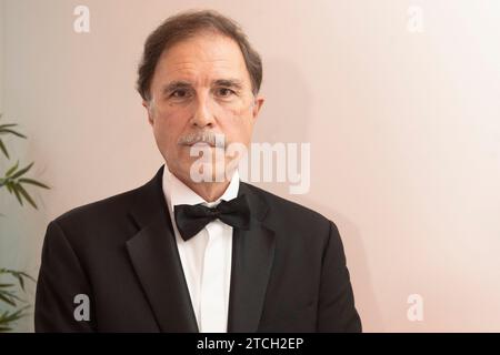 Madrid, 22.06.2021. Die Könige von Spanien, Don Felipe und Doña Letizia, verleihen den Cavia-, Luca de Tena- und Mingote-Preis. Javier Cercas, José María Carrascal und Ricardo sind die Gewinner. Foto: De San Bernardo. ARCHDC. Quelle: Album / Archivo ABC / Eduardo San Bernardo Stockfoto