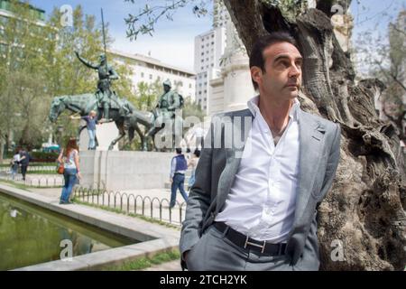 Madrid, 23.04.2016. Interview Mit Enrique Ponce. Foto: Isabel Permuy Archdc. Quelle: Album / Archivo ABC / Isabel B Permuy Stockfoto