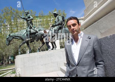 Madrid, 23.04.2016. Interview Mit Enrique Ponce. Foto: Isabel Permuy Archdc. Quelle: Album / Archivo ABC / Isabel B Permuy Stockfoto