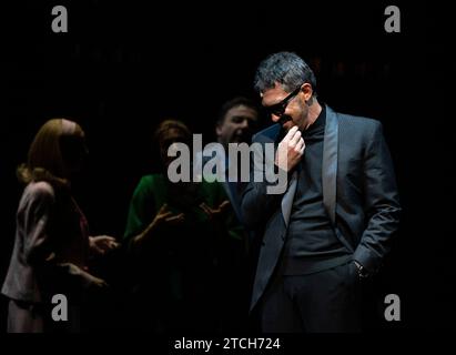 Malaga, 11.11.2021. Präsentation des neuen Soho Theater Musicals von Antonio Banderas 'Company' in der Presse. Foto: Francis Silva. ARCHSEV. Quelle: Album / Archivo ABC / Francis Silva Stockfoto