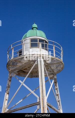 Historischer Stahlturm Bremerhaven im alten Hafen von Bremerhaven, Deutschland Stockfoto
