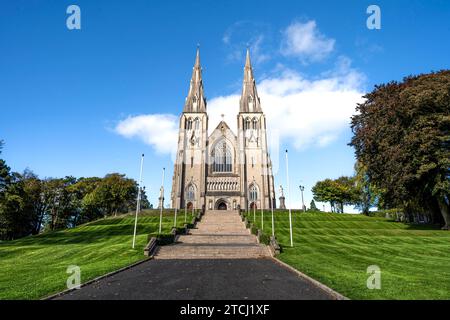 St Patrick's Cathedral, Sitz des katholischen Erzbischofs von Armagh, Primaten von ganz Irland, in Armagh, Nordirland Stockfoto